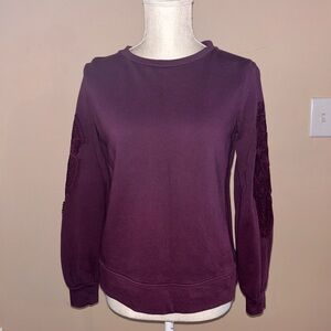 Lilly Pulitzer Plum Crewneck Sweatshirt